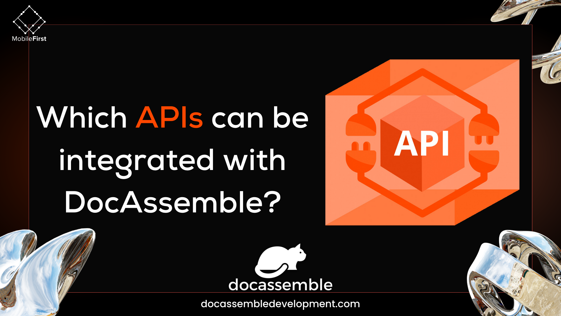 Which api can be integrated with docassemble