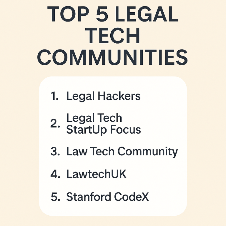 Top LegalTech Startups