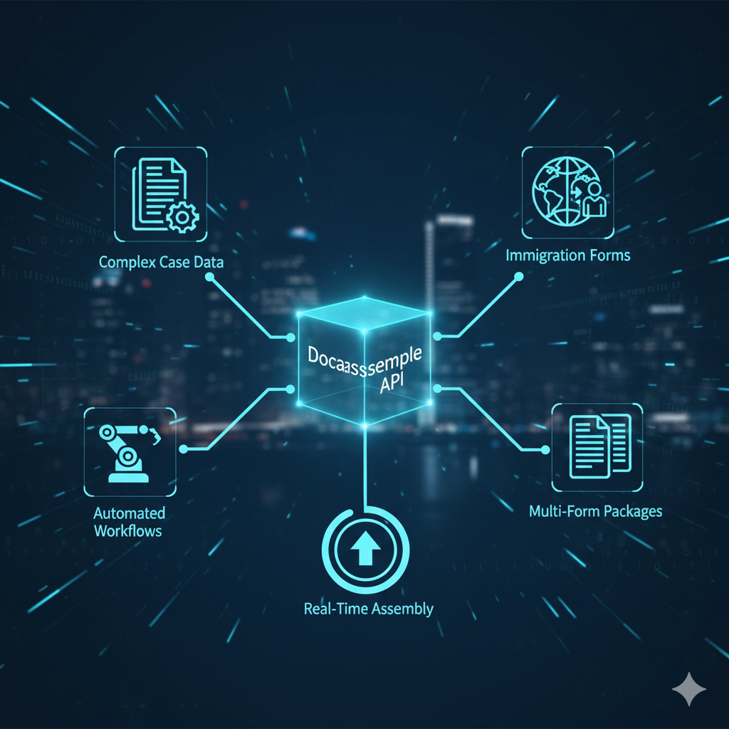 Docassemble for Immigration Practices: Automating Complex, Multi-Form Case Packages