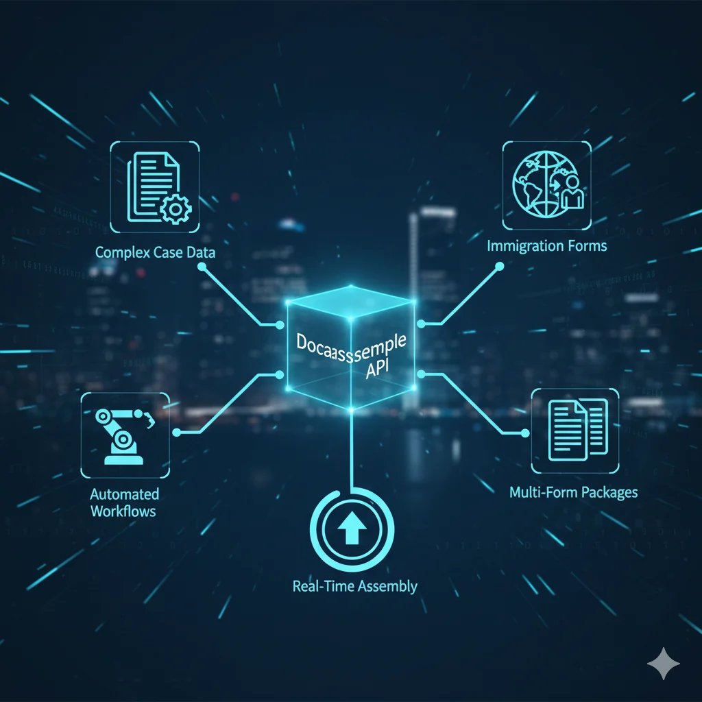 Docassemble for Immigration Practices: Automating Complex, Multi-Form Case Packages