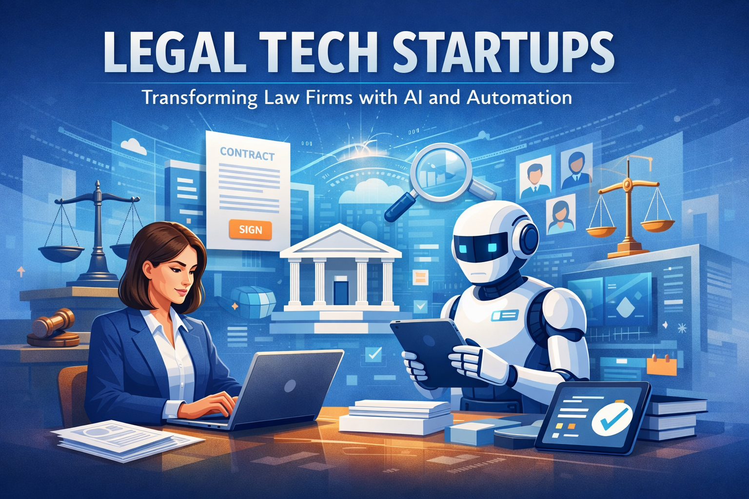 Legal Tech Startups | AI & Automation for Law Firm
