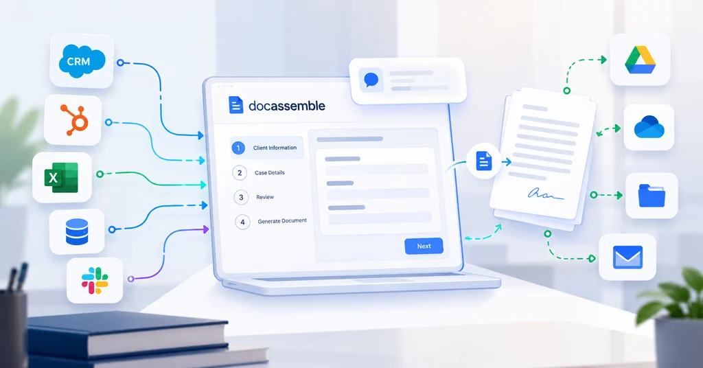 Docassemble API Integration: Connecting Legal Workflows with Existing Systems